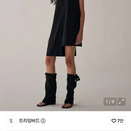[BUNJANG] Trimingbird Soa Dress (New) / 트리밍버드 소아 원피스(새상품)