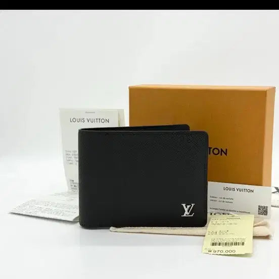 [BUNJANG] Louis Vuitton Taiga Multiple Wallet / 루이비통 타이가 멀티플 월릿 (풀구성)