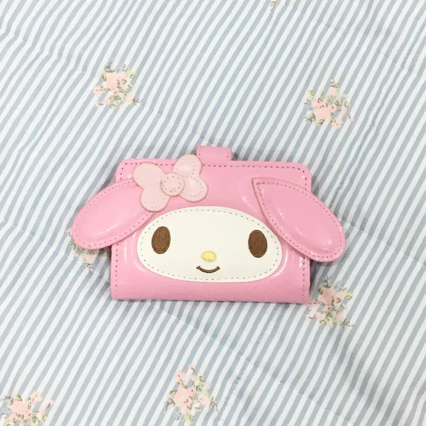 [BUNJANG] My Melody Face Card Wallet / 마이멜로디 페이스 카드 지갑 고전 / 사진첩