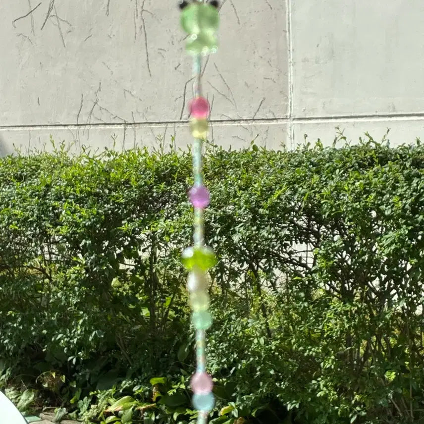 [BUNJANG] Beaded Frog Keychain / 개구리 키링(14일까지만 판매)