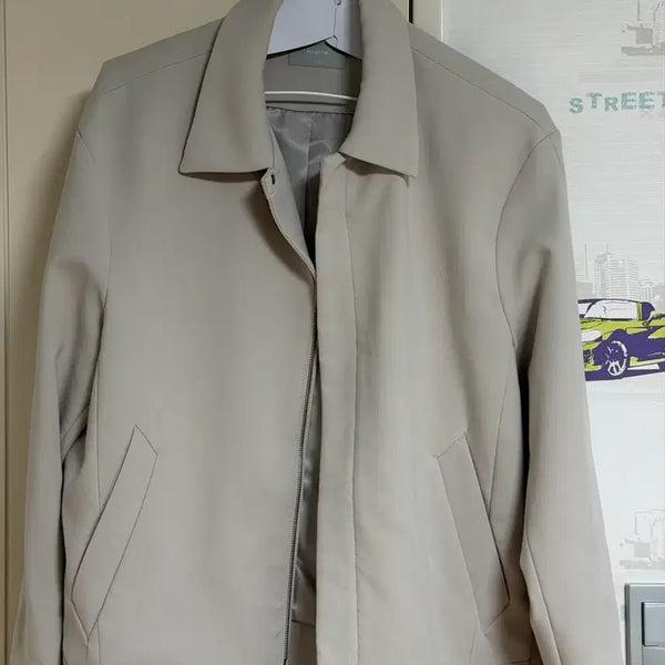 [BUNJANG] Project M Beige Jacket / 프로젝트M 베이지 자켓