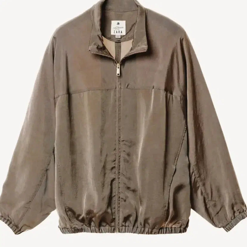 [BUNJANG] Willy Chavarria x Zara Cupro Oversized Bomber Jacket / 윌리 차바리아 X 자라 큐프로 오버사이즈 봄버 재킷 L