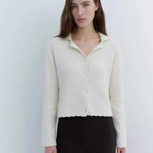 [BUNJANG] LO61 Daisy Cotton Cardigan / LO61 엘오61 데이지 코튼 가디건