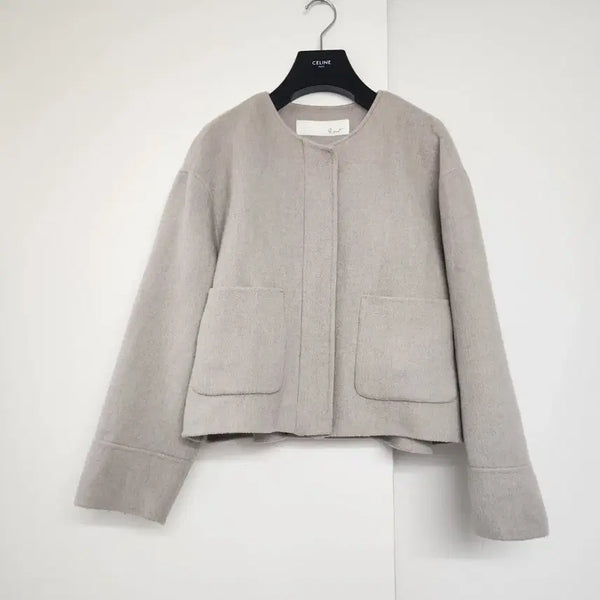 [BUNJANG] Giotto Wool Jacket Beige / 지컷 울 자켓