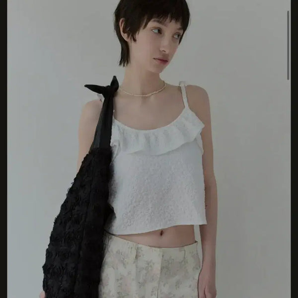 [BUNJANG] Sienne Birkin Top White / 시엔느 Birkin top white