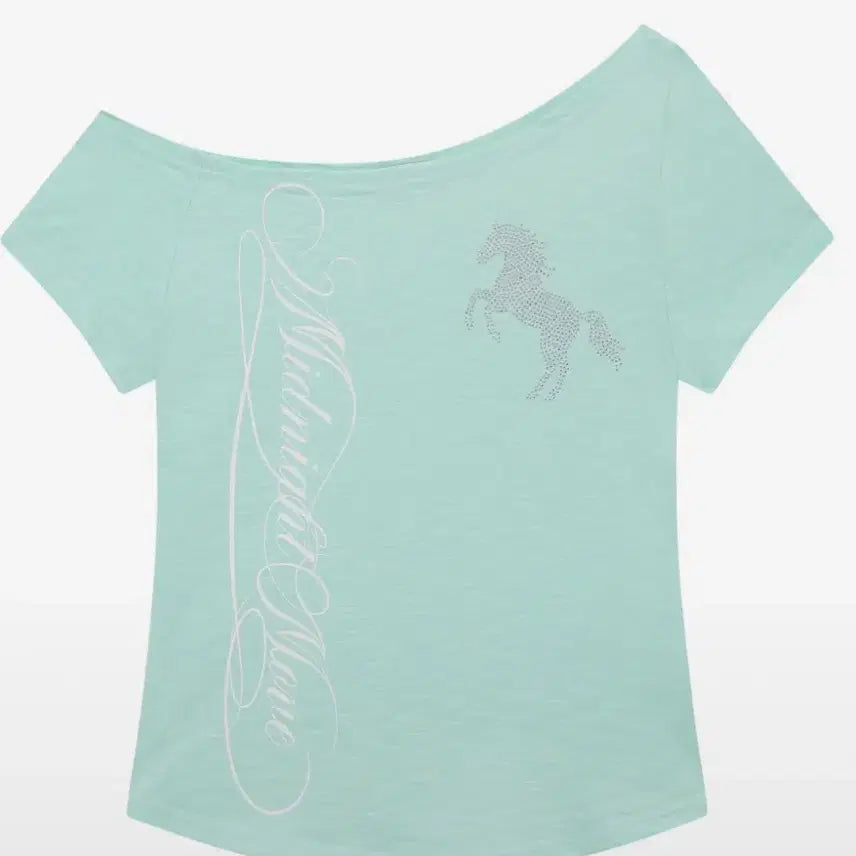 [BUNJANG] Midnight Move CB Horse T Mint / 미드나잇 무브 cb horse t (mint)