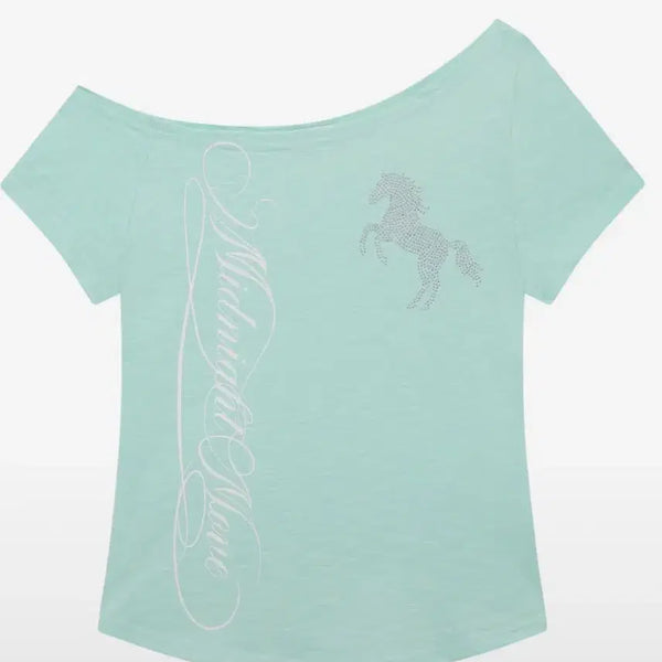 [BUNJANG] Midnight Move CB Horse T Mint / 미드나잇 무브 cb horse t (mint)