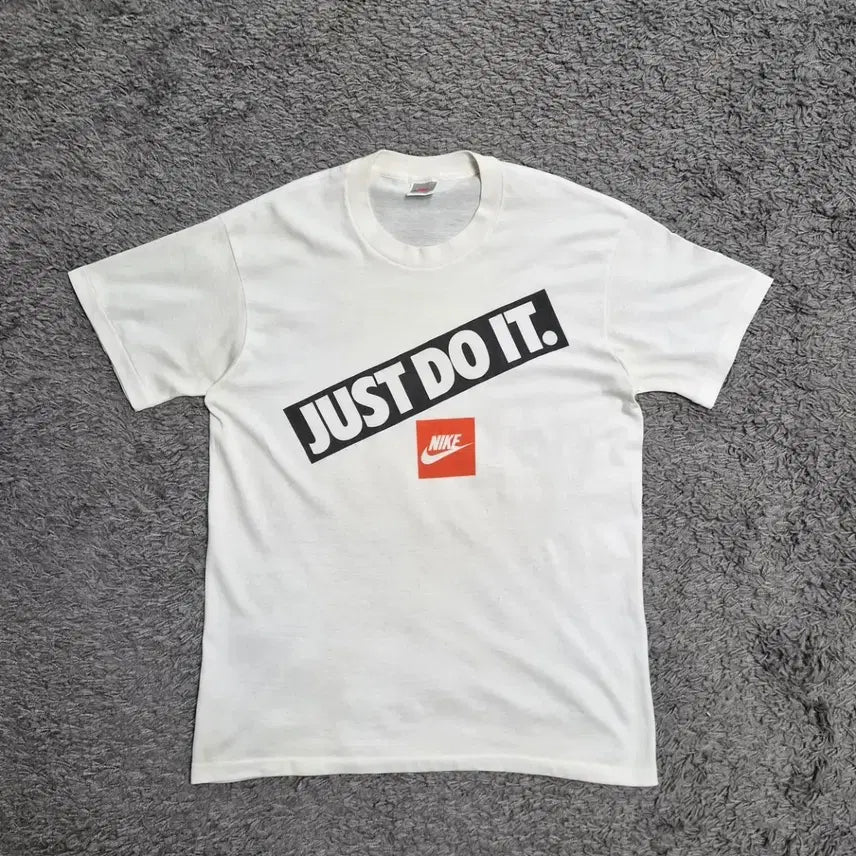 [BUNJANG] Nike Just Do It 80s-90s Single Stitch T-Shirt (Made in USA) / L)80s 90s 나이키 just do it 저스트두잇 반팔 티셔츠 빈티지 싱글스티치 made in usa
