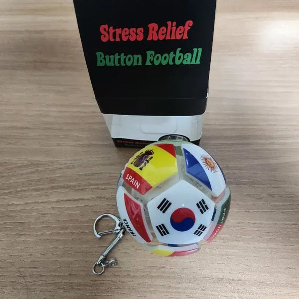 [BUNJANG] 12-Ball World Cup Keycap Ball Keychain / (새제품) 12구 월드컵 키캡볼 키링