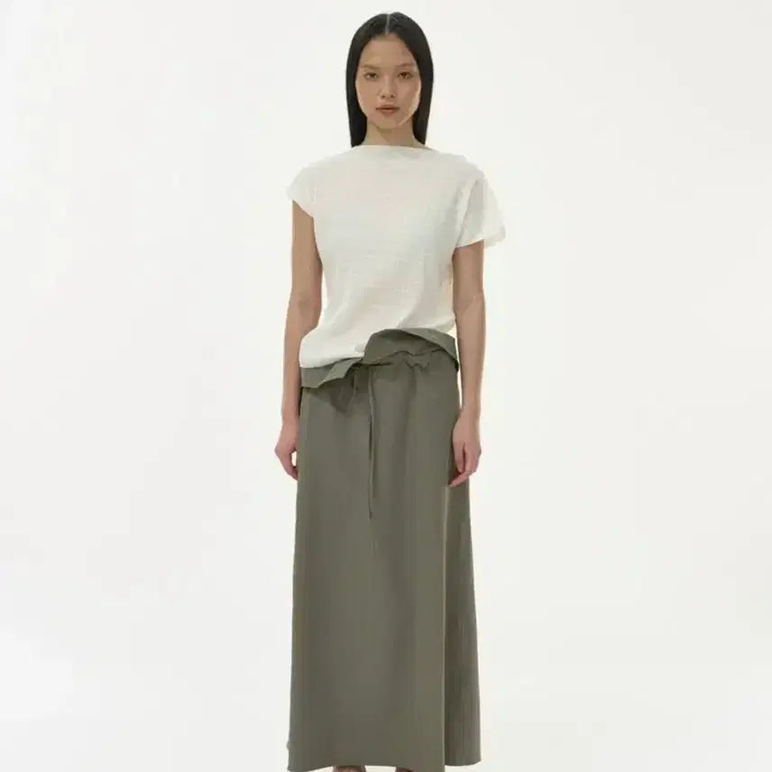[BUNJANG] Arke Ribbon Pleats Blouse - Ivory / 리본빛 arke 블라우스 플리츠 블라우스 Arke Blouse Ivory