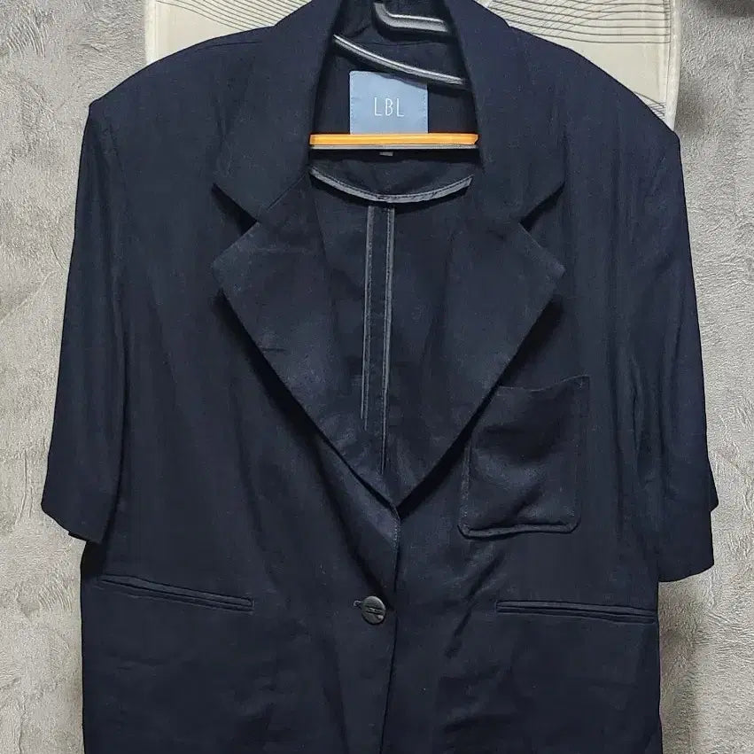 [BUNJANG] LBL Short Sleeve Jacket Navy / LBL 반팔 자켓 네이비