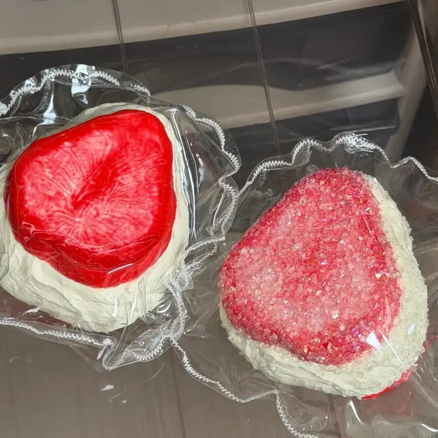[BUNJANG] Mallyggy Strawberry Bingsu Cream Hologram Set / 말랑이지 딸기 크림 빙수 홀로그램 세트 말랑이