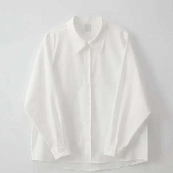 [BUNJANG] A.C.C.R.E.S. Overfit Clean Shirt Ivory / 에크리스 오버핏 클린셔츠 아이보리