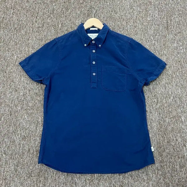 [BUNJANG] Abercrombie & Fitch Short-Sleeve Polo Shirt - Navy - Size M / 아베크롬비 반팔 카라티 M 네이비