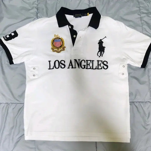 [BUNJANG] Polo Ralph Lauren Big Pony Los Angeles Short Sleeve T-Shirt (L) / 폴로 랄프로렌 빅포니 로스앤젤레스