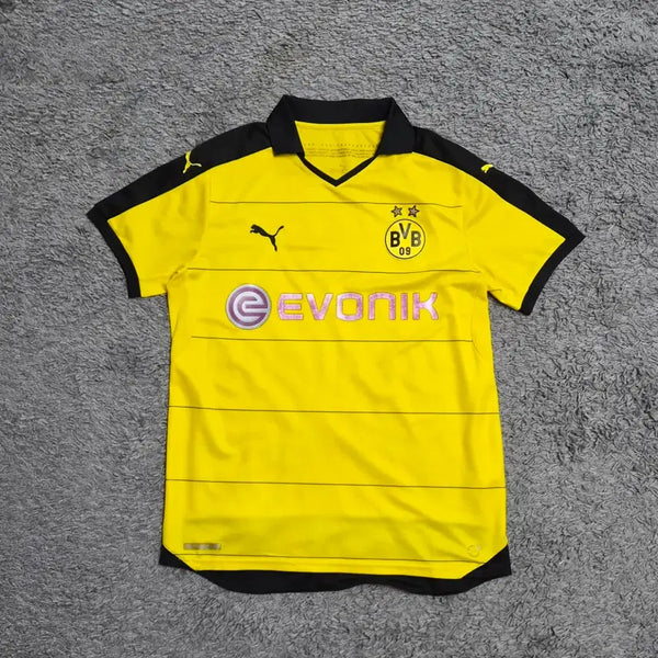 [BUNJANG] Puma Borussia Dortmund 15-16 Home Jersey Short Sleeve T-Shirt Uniform / XL)푸마 도르트문트 15-16 홈 져지 반팔 티셔츠 유니폼 노마킹