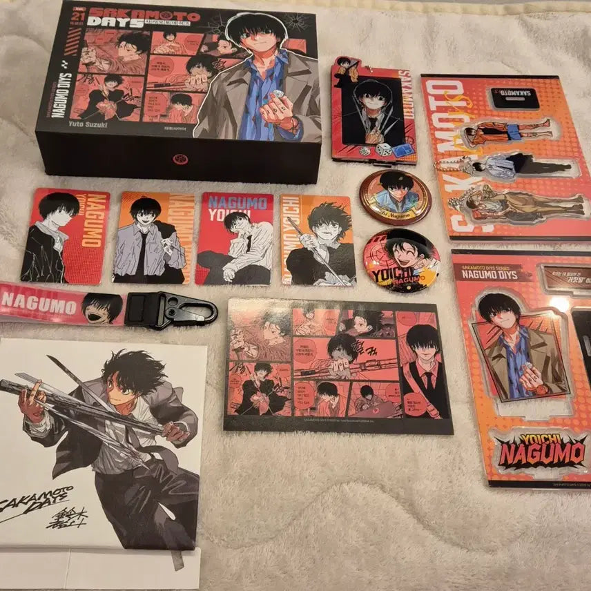 [BUNJANG] Sakamoto Days Volume 21 First Edition Special Edition Nagumo / 사카모토 데이즈 사카데이 21권 초판 특전 나구모 데이즈