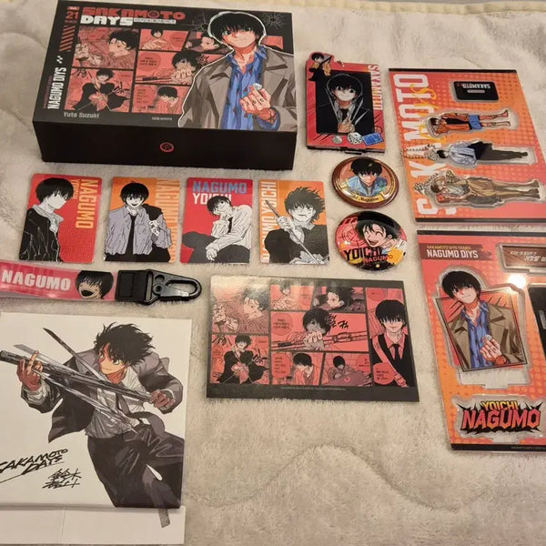 [BUNJANG] Sakamoto Days Volume 21 First Edition Special Edition Nagumo / 사카모토 데이즈 사카데이 21권 초판 특전 나구모 데이즈