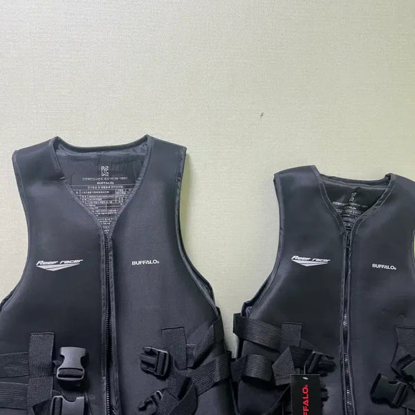 [BUNJANG] Buffalo Life Vest Black L / 버팔로 구명조끼 블랙 L사이즈