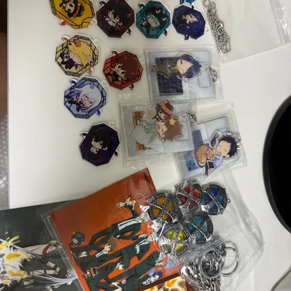 [BUNJANG] Reborn! Acrylic Keychain Goods Bundle Set / 가정교사히트맨리본 아크릴키링 굿즈세트일괄