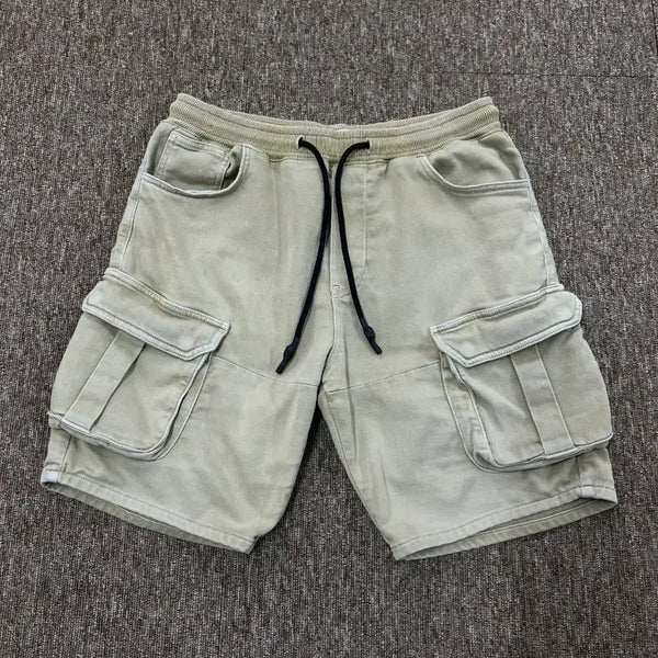 [BUNJANG] ZARA Beige Cargo Shorts Size M / 자라 ZARA 베이지 카고 반바지 M