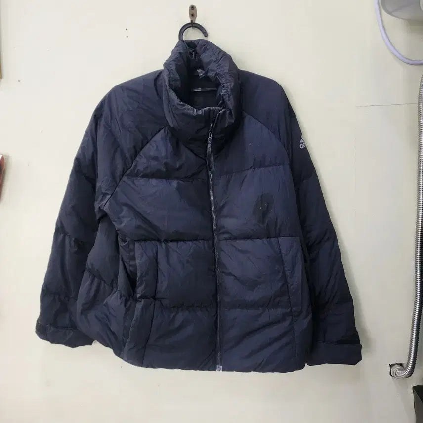 [BUNJANG] Adidas Down Padding Jacket - Black (M) / 아디다스 덕다운 패딩 M