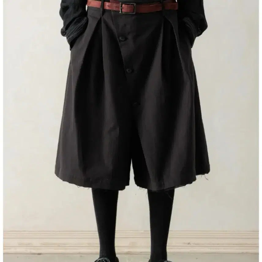 [BUNJANG] Professor Lee Button Draft Shorts Size 50 / [50] 프로페서 이 버튼 드래프트 쇼츠