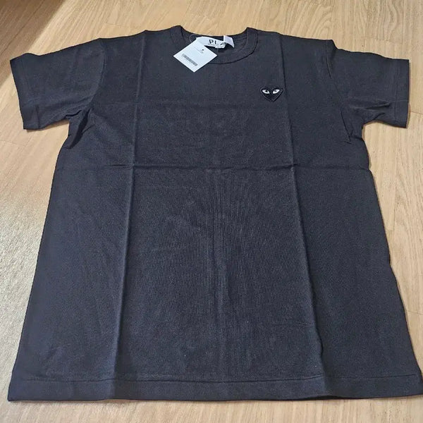 [BUNJANG] Comme des Garçons Play Black Logo T-shirt / 꼼데가르송 플레이 로고 티셔츠 블랙