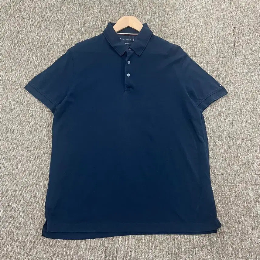 [BUNJANG] Tommy Hilfiger Merino Cotton Polo Shirt XL / 타미힐피거 메리노 코튼 카라티 XL