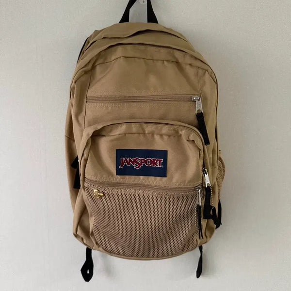 [BUNJANG] JanSport Beige Backpack / 잔스포츠 베이지 백팩