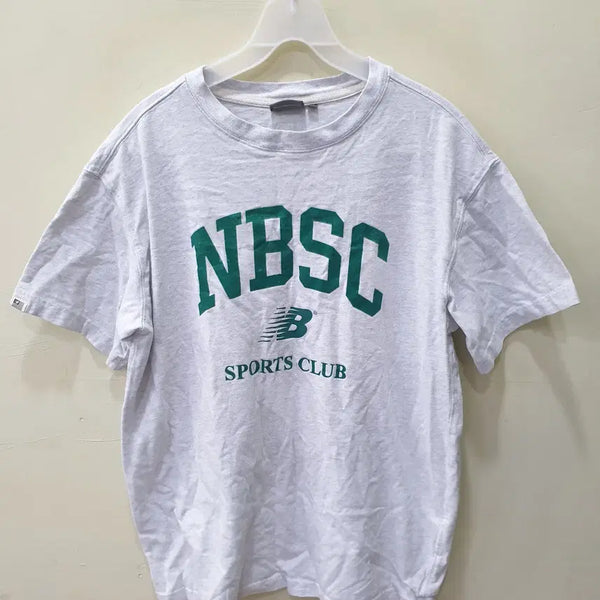[BUNJANG] New Balance Short Sleeve T-Shirt White (Size S) / new balance 반팔 화이트 90