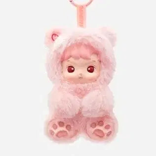[BUNJANG] POP MART HachiPupu Jelly Bear Peach Plush Keychain / 팝마트 하치푸푸 젤리곰 복숭아 (피치) 인형 키링