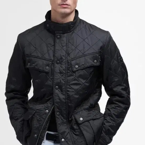 [BUNJANG] Barbour Ariel Quilted Jacket Black / 바버 아리엘 퀄팅 자켓 블랙