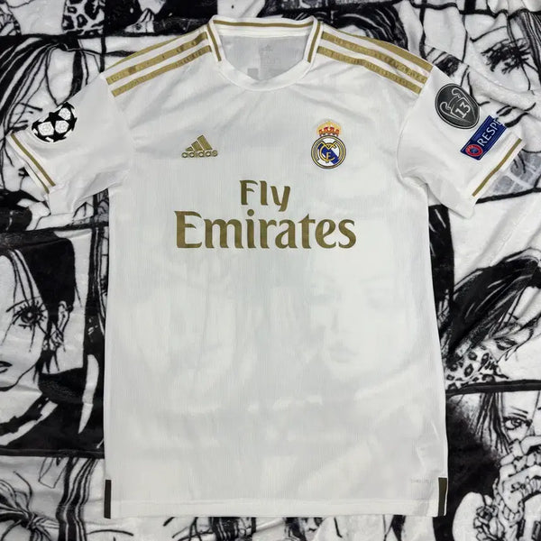 [BUNJANG] Real Madrid 2019-20 Home Hazard Patch Jersey / 19-20 레알마드리드 홈 아자르패치