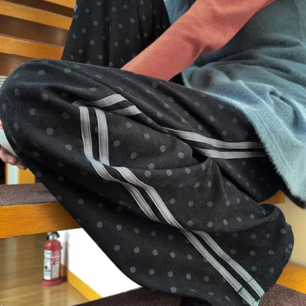 [BUNJANG] KIMAHOP Hey Cordy Dot Track Training Pants / 김아홉 헤이 코듀 닷트랙 PT 트레이닝 팬츠