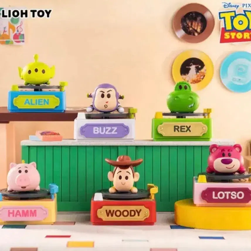 [BUNJANG] Toys Story Record Player (Woody, Lotso) / 토이즈 토이스토리 레코드플레이어 (우디,랏소)