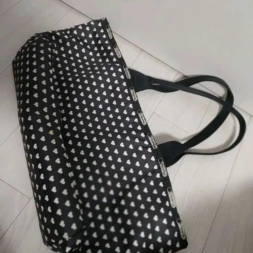 [BUNJANG] Lesportsac Heart Pattern Tote Bag / 레스포삭 하트 패턴 토트백