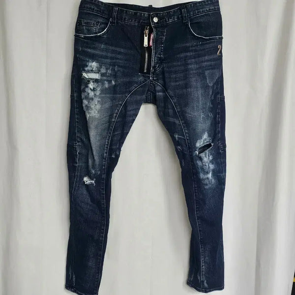 [BUNJANG] Dsquared2 Men's Slim Fit Jeans / 50)34인치)디스퀘어드 2 슬림진 청바지  남성