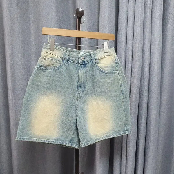 [BUNJANG] Washing Denim Shorts / M워싱 데님반바지