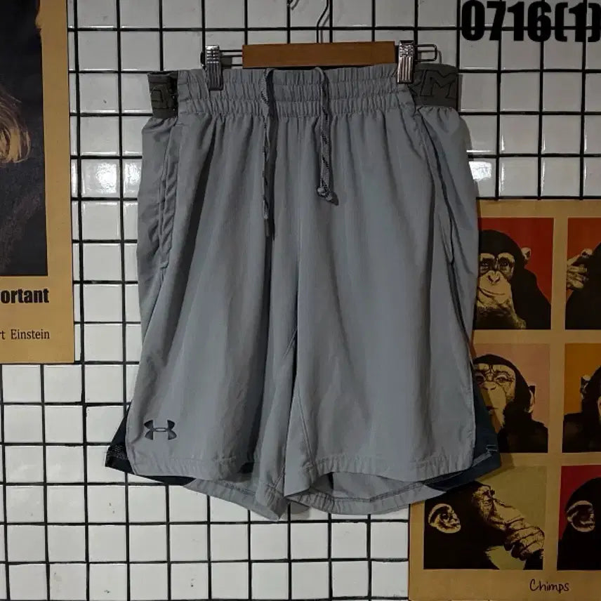 [BUNJANG] Under Armour Men's Functional Shorts Gray M / 언더아머 남성 기능성 반바지 그레이 M