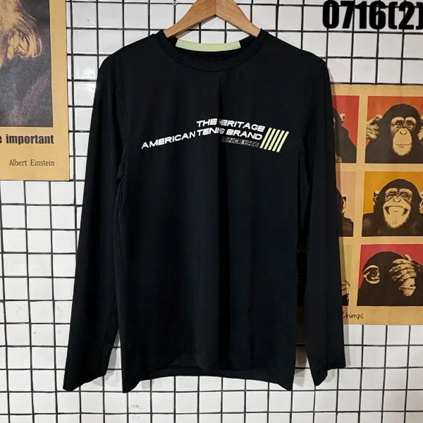 [BUNJANG] K-Swiss Black Long Sleeve T-Shirt M / 케이스위스 블랙 롱슬리브 티셔츠 M 0716