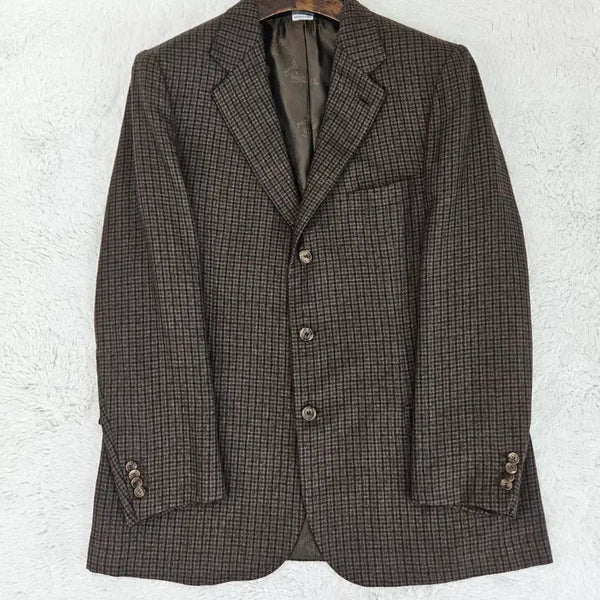 [BUNJANG] Brioni Brown Cashmere Blazer / 브리오니 브라운 캐시미어 블레이저