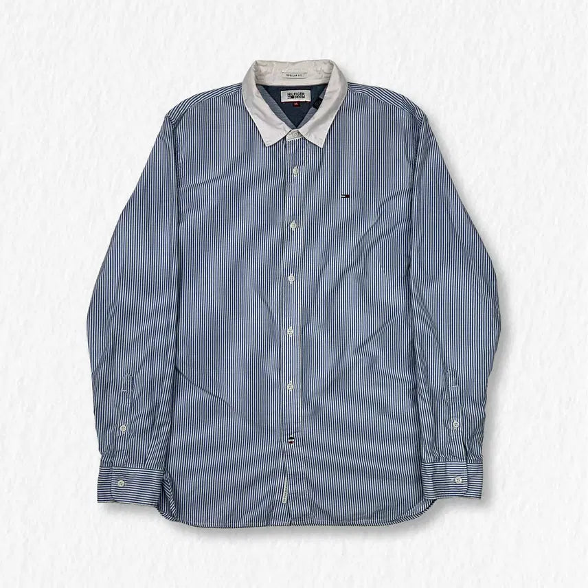 [BUNJANG] Tommy Hilfiger Striped Shirt XL / 타미힐피거 스트라이프 셔츠