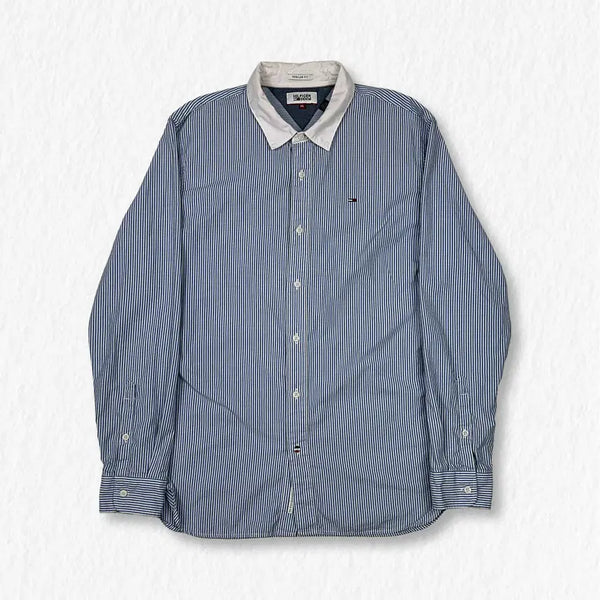 [BUNJANG] Tommy Hilfiger Striped Shirt XL / 타미힐피거 스트라이프 셔츠