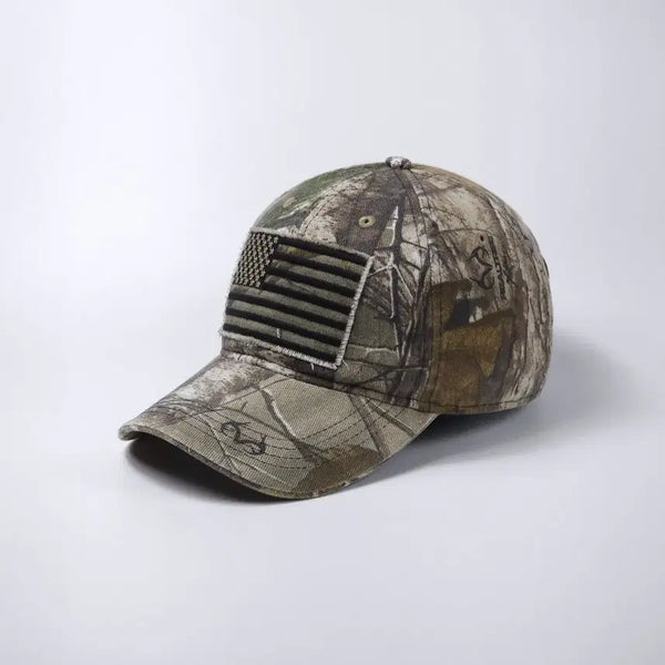 [BUNJANG] American Vintage Real Tree Flag Ball Cap / 아메리칸 빈티지 성조기 리얼트리 볼캡 모자