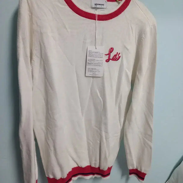 [BUNJANG] Red Lettering Knit / 니트