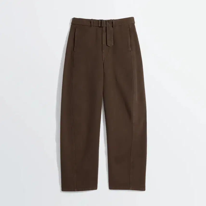 [BUNJANG] Lemaire Twisted Belted Pants S Kakao Color / 르메르 트위스티드 벨티드 팬츠