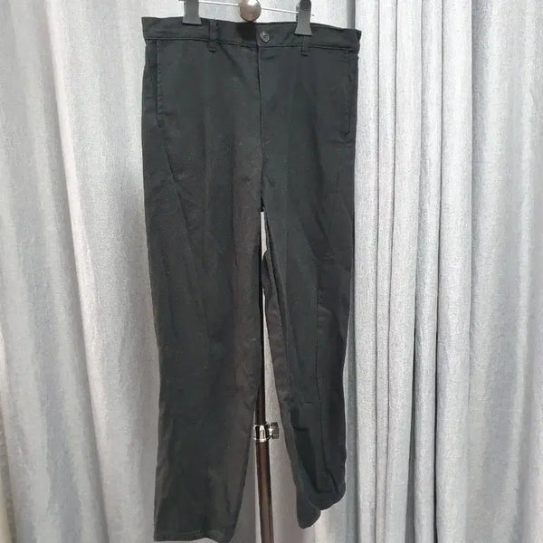 [BUNJANG] L Like It Wide Black Jeans / L 라이크잇 와이드 블랙진
