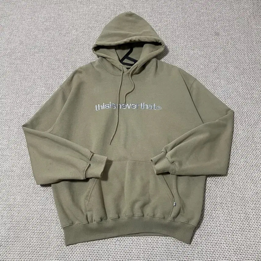 [BUNJANG] Thisisneverthat Fleece Hoodie T-shirt XL / XL 디스이즈네버뎃 기모 후드티셔츠 B.6915