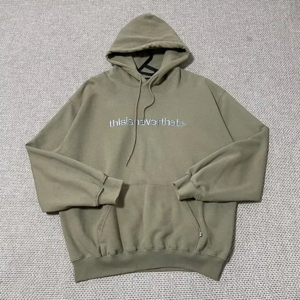[BUNJANG] Thisisneverthat Fleece Hoodie T-shirt XL / XL 디스이즈네버뎃 기모 후드티셔츠 B.6915
